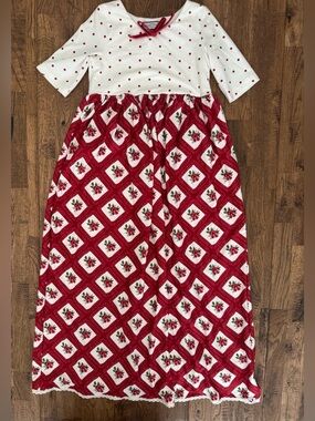 SweetHoney Maxi Dreamer Nightgown Gown Christmas Holiday Size 8